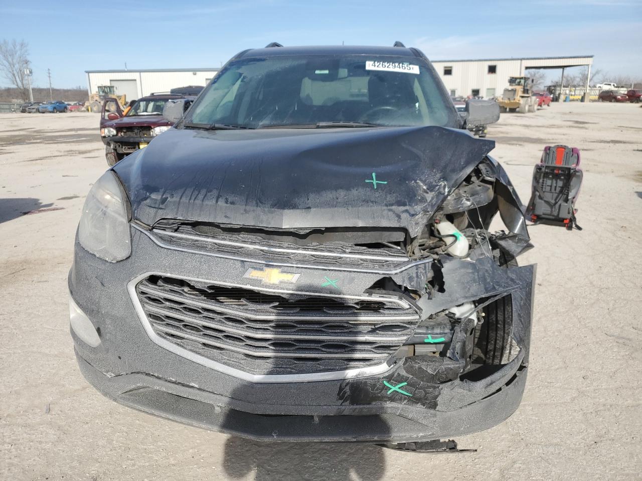 2017 Chevrolet Equinox VIN 2GNALCEK9H6231092 Copart auction photo, front end damage thumbnail 5