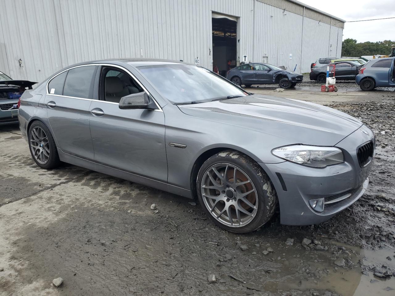 2012 BMW 5er VIN WBAFU7C56CDU58330 Copart auction photo, water/flood damage thumbnail 4