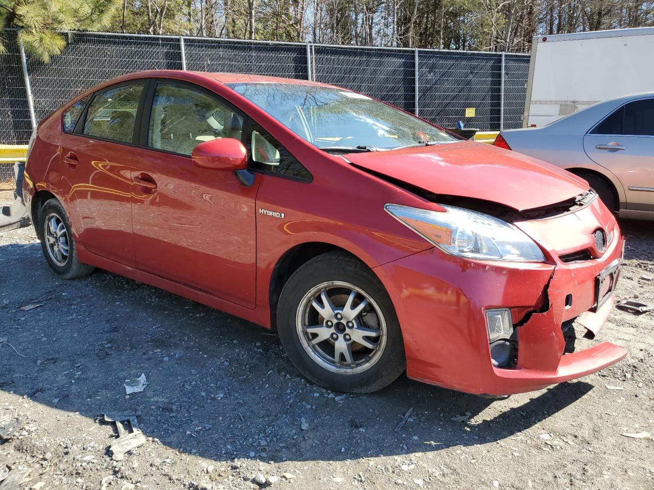 2011 Toyota Prius VIN JTDKN3DU6B5263009 Copart auction photo, front end damage thumbnail 4