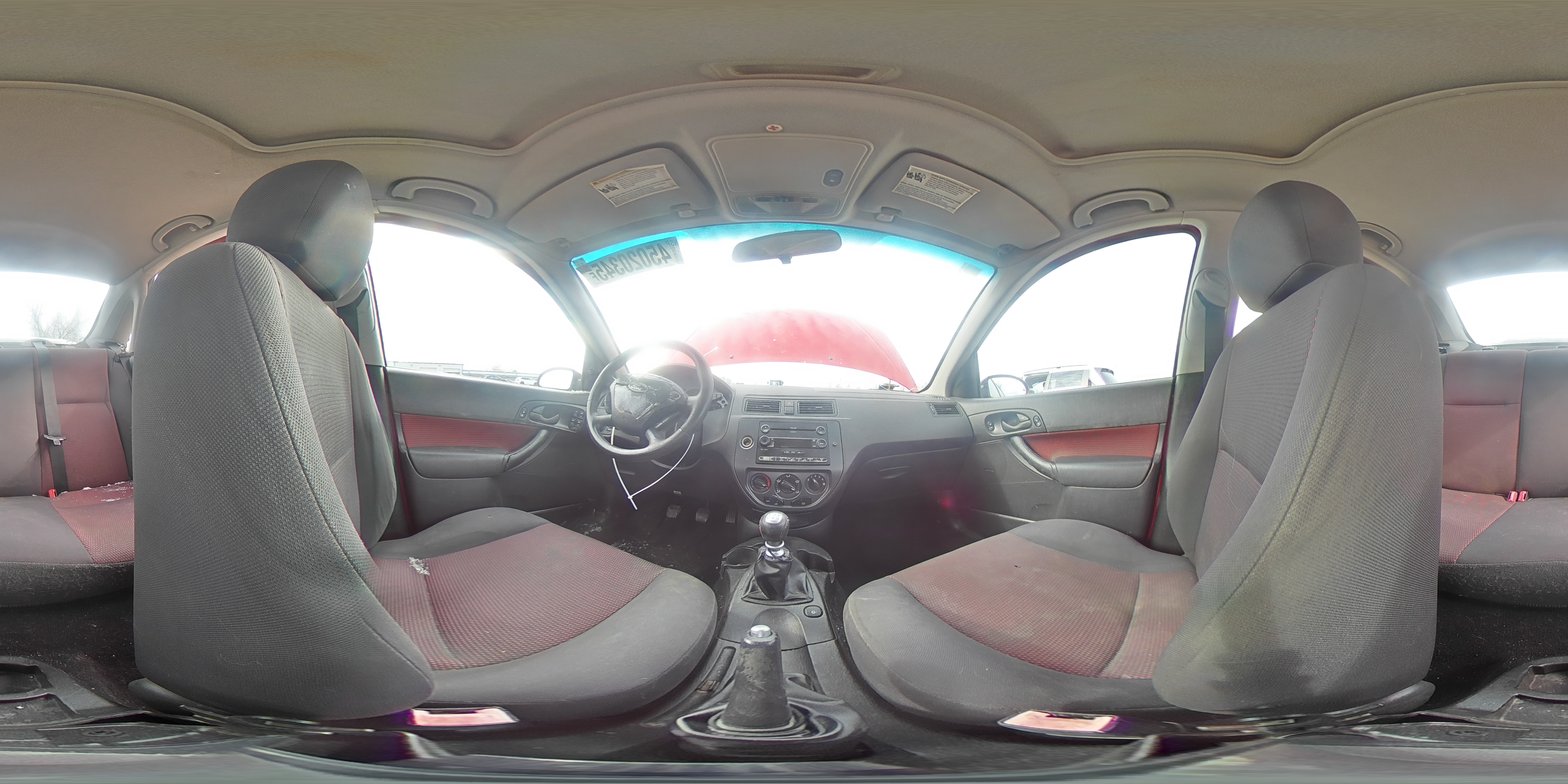 2005 Ford Focus VIN 1FAHP38Z85W207796 Copart auction photo, rear end / side damage thumbnail 13
