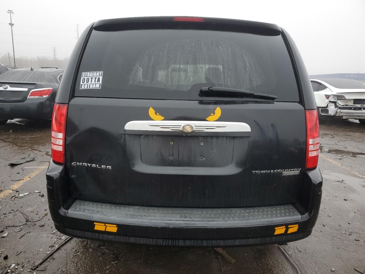 2009 Chrysler Town & Country VIN 2A8HR54129R565418 Copart auction photo, front end / side damage thumbnail 6