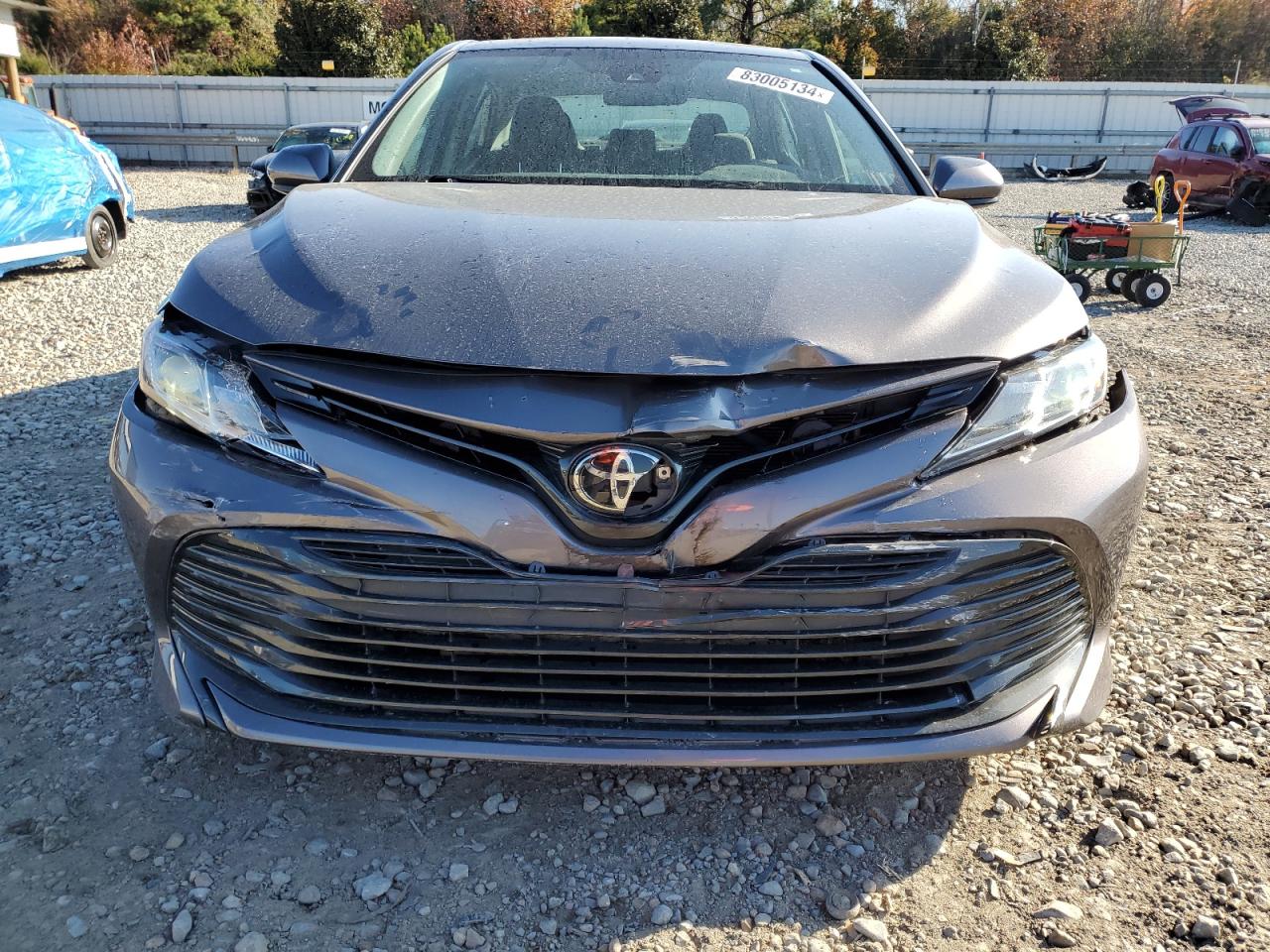 2020 Toyota Camry VIN 4T1C11AK5LU977837 Copart auction photo, front end / rear end damage thumbnail 5