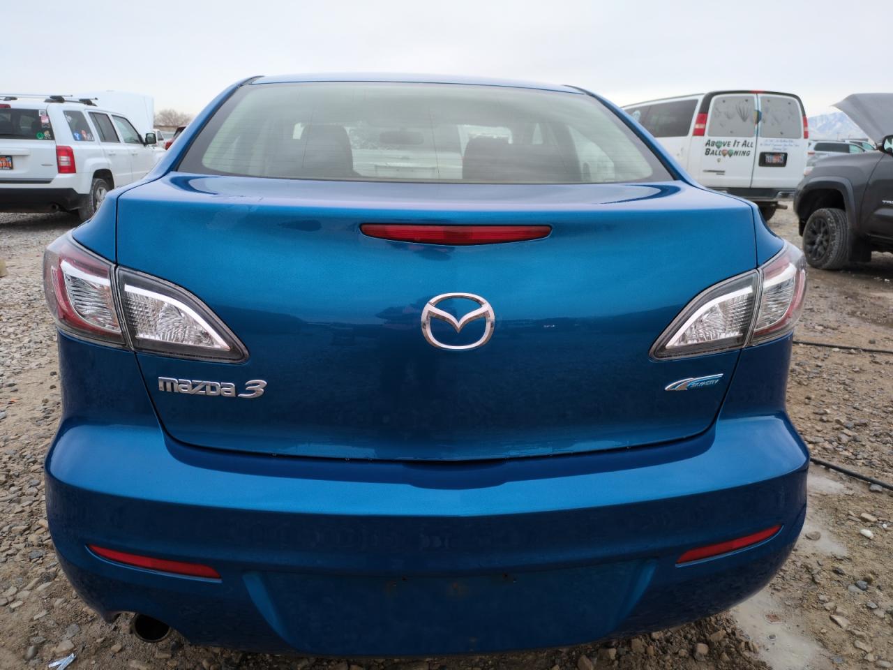 2012 Mazda 3 VIN JM1BL1V76C1674227 Copart auction photo, front end damage thumbnail 6