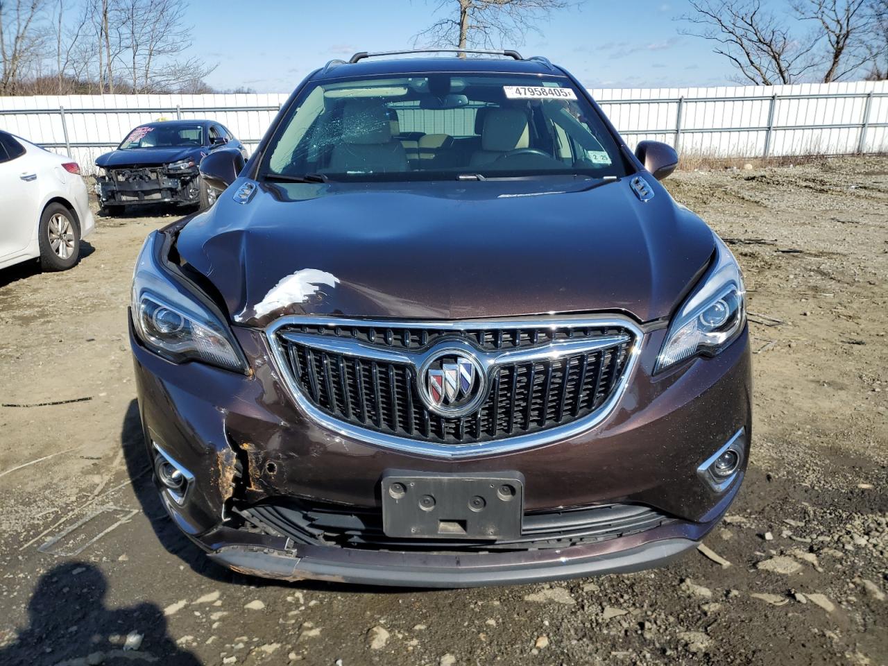 2020 Buick Envision VIN LRBFX2SAXLD013423 Copart auction photo, front end damage thumbnail 5