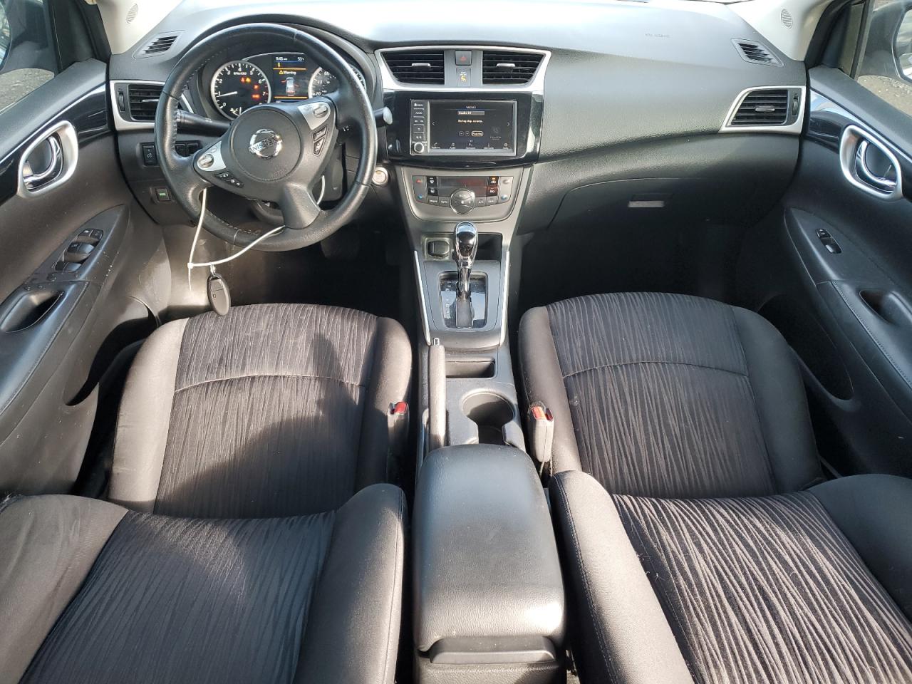 2019 Nissan Sentra VIN 3N1AB7AP7KY204180 Copart auction photo, side / rear end damage thumbnail 8