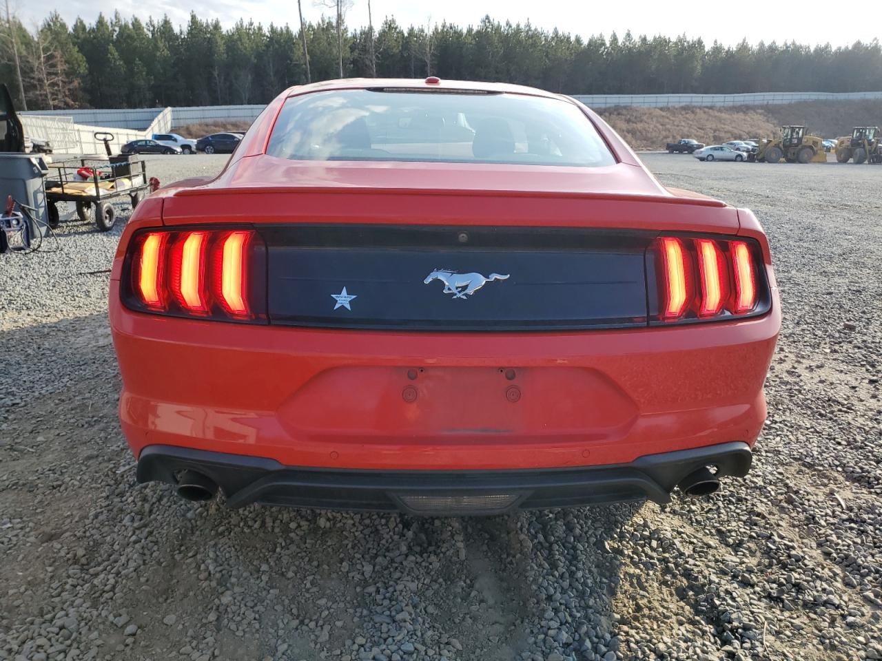 2019 Ford Mustang VIN 1FA6P8TH0K5203763 Copart auction photo, all over damage thumbnail 6