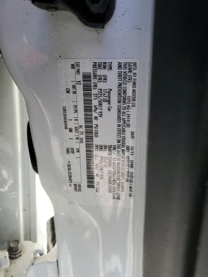 2013 Ford C-MAX VIN 1FADP5AU4DL556348 Copart auction photo, front end damage thumbnail 12