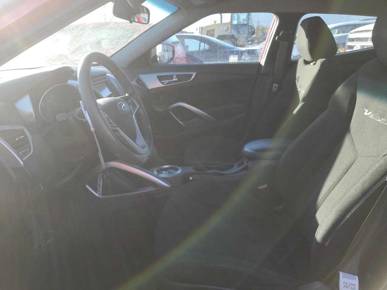 2015 Hyundai Veloster VIN KMHTC6ADXFU233700 Copart auction photo, rear end damage thumbnail 7