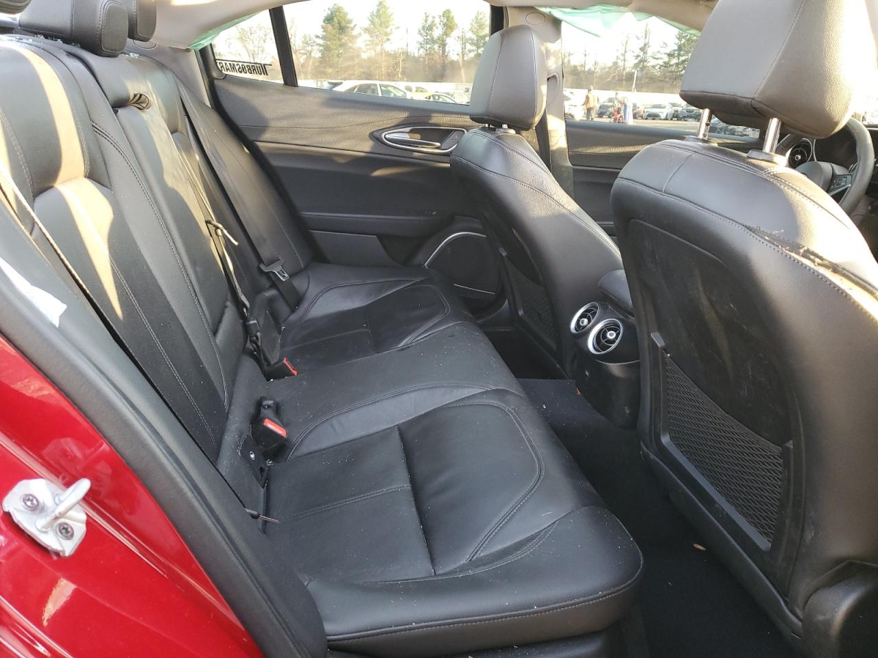 2019 Alfa Romeo Giulia VIN ZARFANAN7K7605678 Copart auction photo, rollover / undercarriage damage thumbnail 10