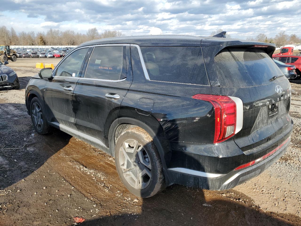 2023 Hyundai Palisade VIN KM8R4DGE1PU595489 Copart auction photo, front end damage thumbnail 2