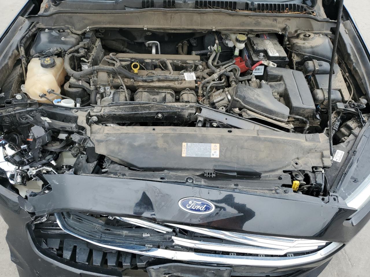 2015 Ford Fusion VIN 3FA6P0H73FR183027 Copart auction photo, front end damage thumbnail 11