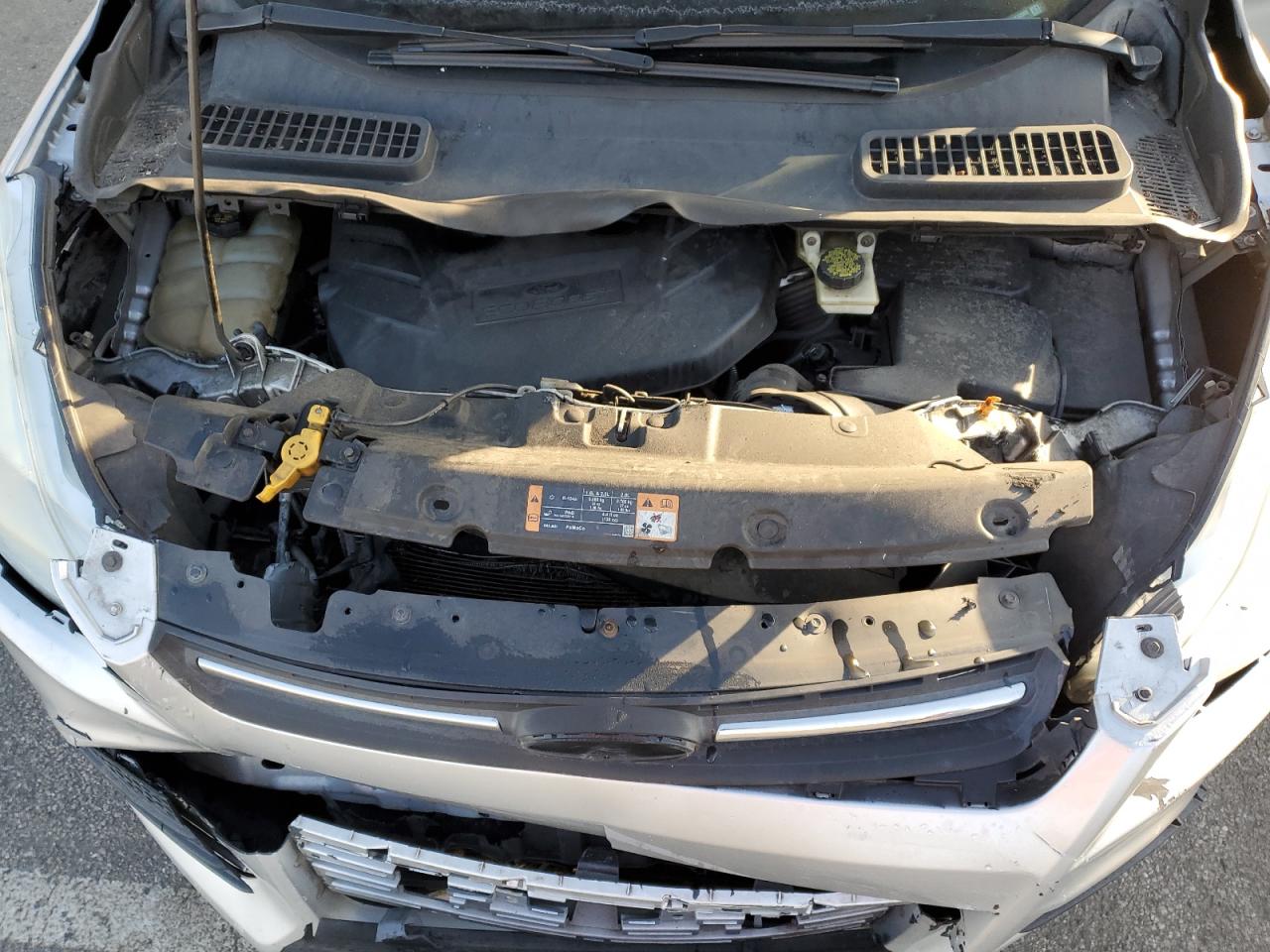 2014 Ford Escape VIN 1FMCU9G97EUE32008 Copart auction photo, front end / minor dent/scratches damage thumbnail 12