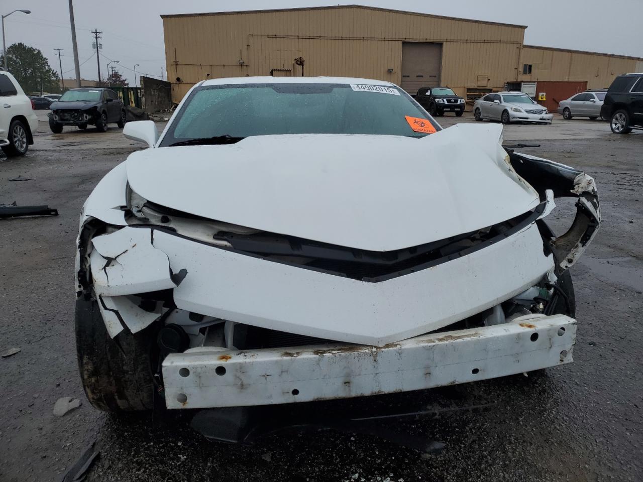 2013 Chevrolet Camaro VIN 2G1FB1E35D9131488 Copart auction photo, front end / side damage thumbnail 5