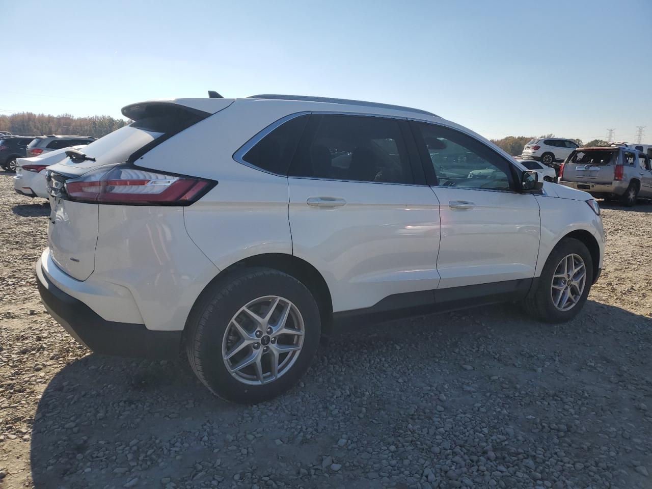 2023 Ford Edge VIN 2FMPK4J90PBA48437 Copart auction photo, front end damage thumbnail 3