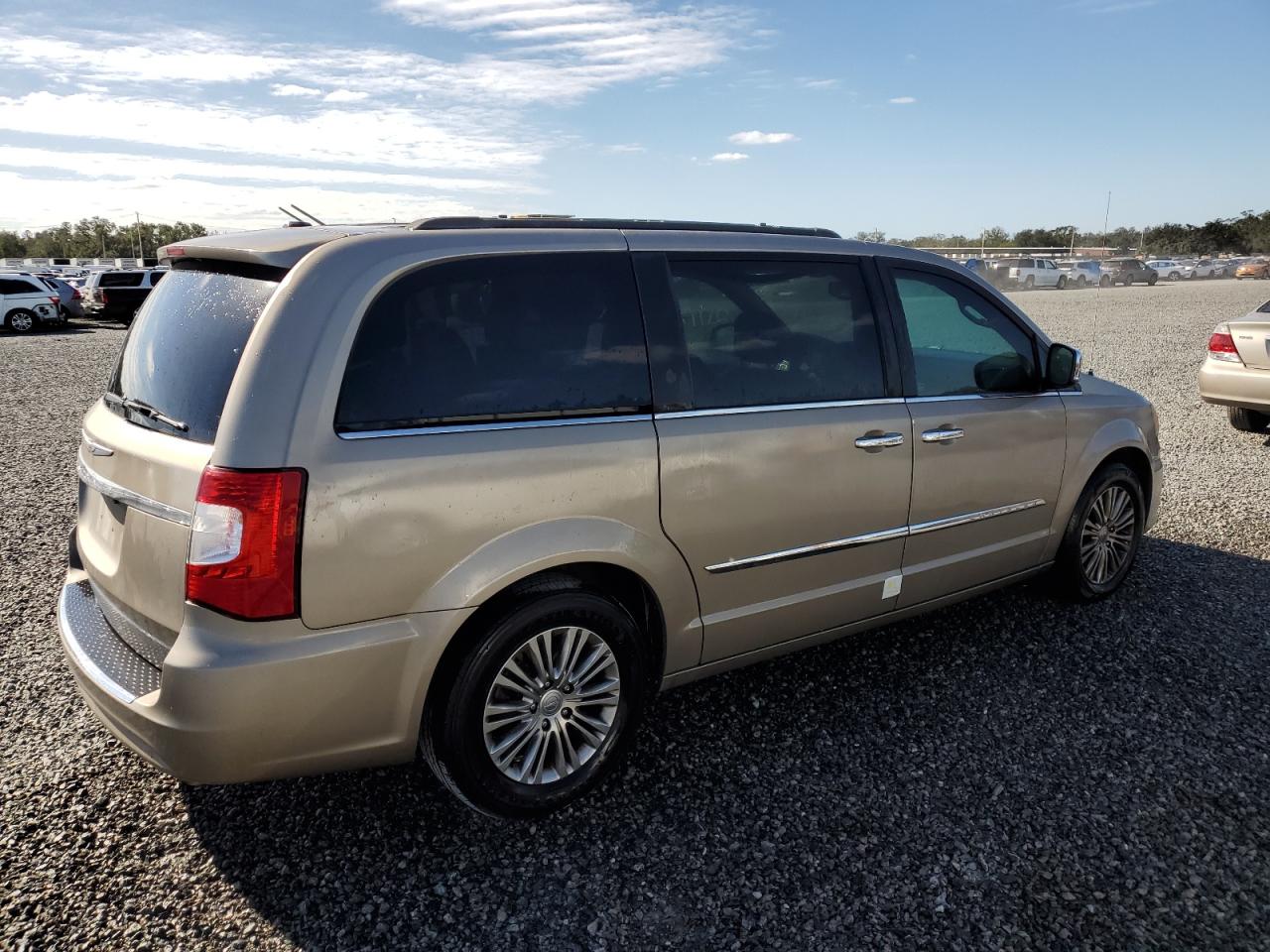 2013 Chrysler Town & Country VIN 2C4RC1CG8DR713480 Copart auction photo, water/flood / rear end damage thumbnail 3