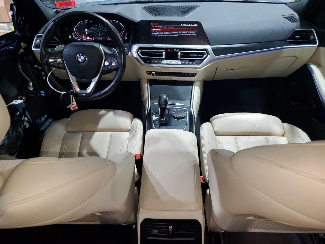 2021 BMW 3er VIN 3MW5R7J01M8B70475 Copart auction photo, all over damage thumbnail 8