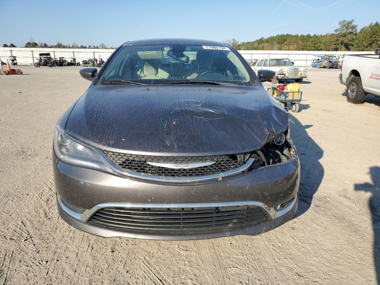 2015 Chrysler 200 VIN 1C3CCCAB8FN723648 Copart auction photo, front end damage thumbnail 5