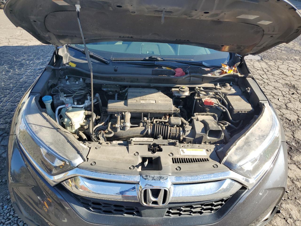 2018 Honda CR-V VIN 2HKRW2H54JH648656 Copart auction photo, side / undercarriage damage thumbnail 13