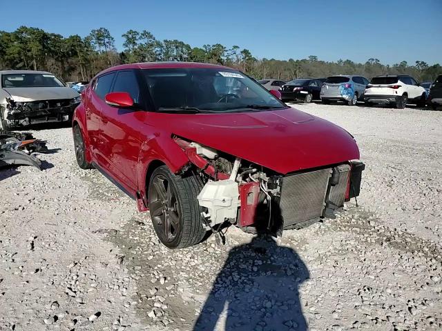 2015 Hyundai Veloster VIN KMHTC6AE3FU234695 Copart auction photo, front end / side damage thumbnail 15