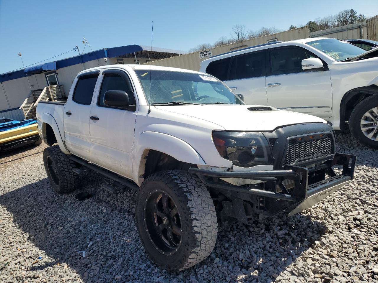 2009 Toyota Tacoma VIN 3TMLU42N09M026576 Copart auction photo, front end damage thumbnail 4