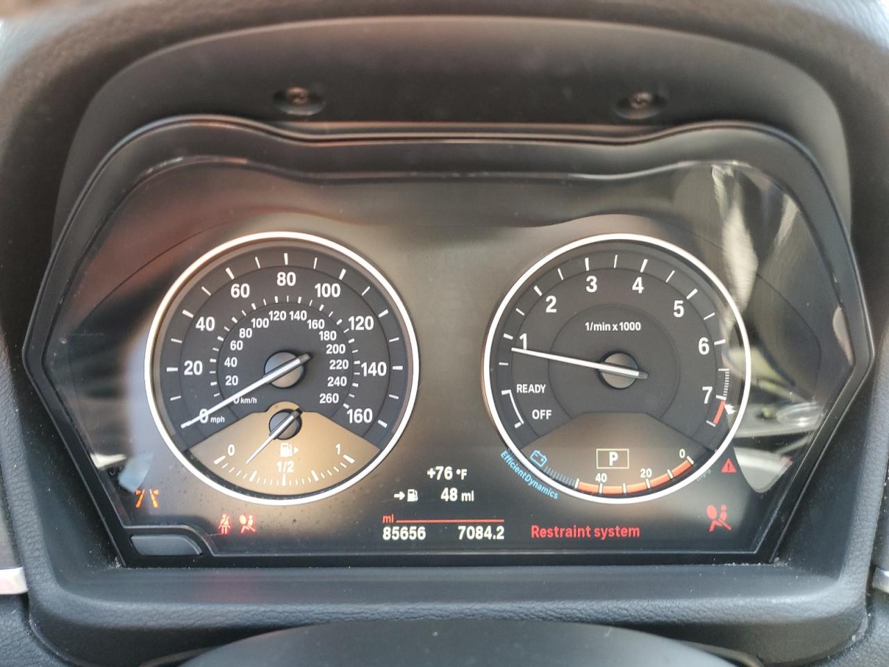 2016 BMW X1 VIN WBXHT3Z39G4A50056 Copart auction photo, front end / minor dent/scratches damage thumbnail 9