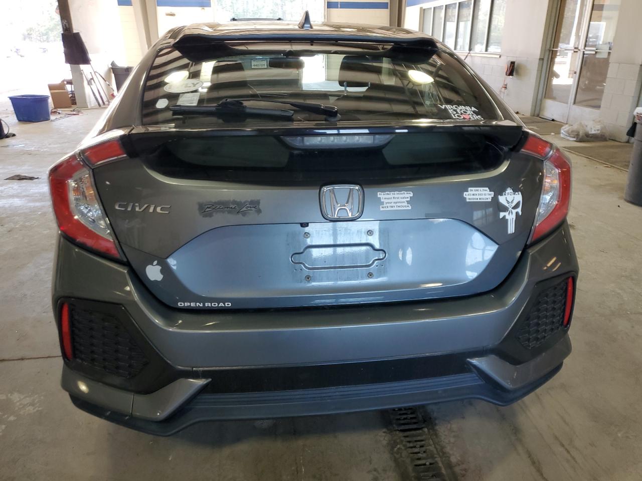 2018 Honda Civic VIN SHHFK7H64JU417015 Copart auction photo, front end / undercarriage damage thumbnail 6