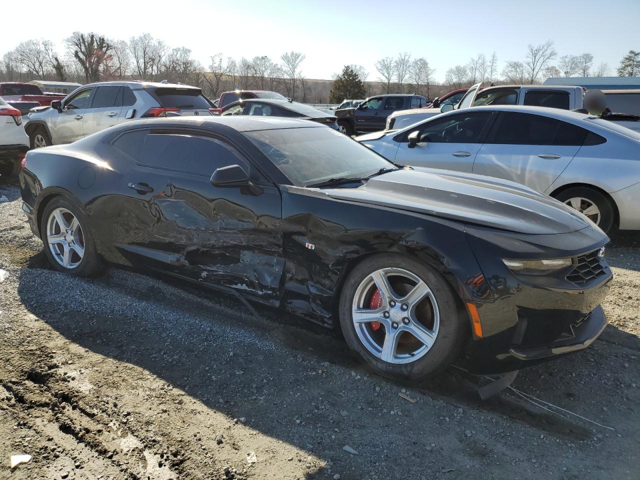 2020 Chevrolet Camaro VIN 1G1FB1RX5L0111943 Copart auction photo, side damage thumbnail 4