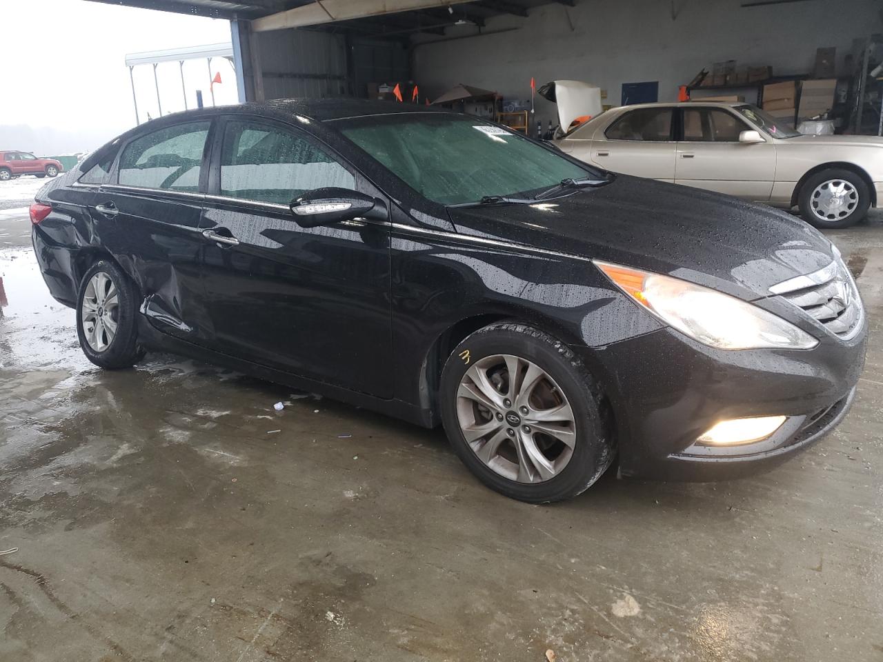 2011 Hyundai Sonata VIN 5NPEC4AC3BH135525 Copart auction photo, all over damage thumbnail 4