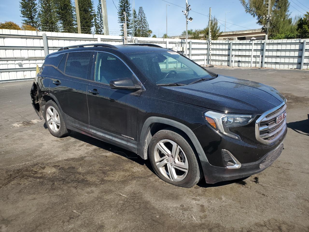 2018 GMC Terrain VIN 3GKALMEX0JL142589 Copart auction photo, rear end damage thumbnail 4