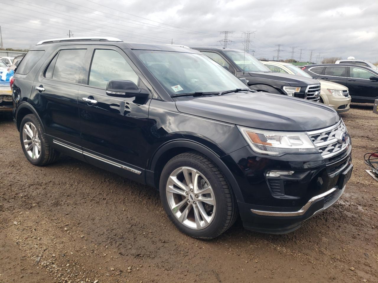 2018 Ford Explorer VIN 1FM5K7F84JGB87009 Copart auction photo, rear end damage thumbnail 4