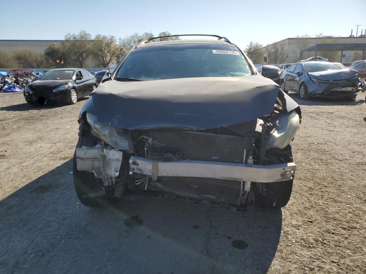 2011 Nissan Murano VIN JN8AZ1MU7BW059984 Copart auction photo, front end damage thumbnail 5