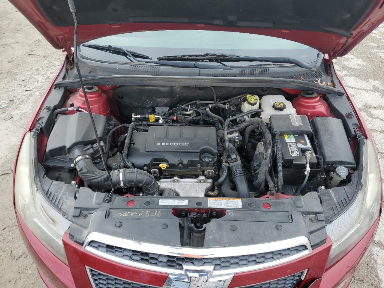 2013 Chevrolet Cruze VIN 1G1PE5SB7D7195001 Copart auction photo, all over / minor dent/scratches damage thumbnail 11
