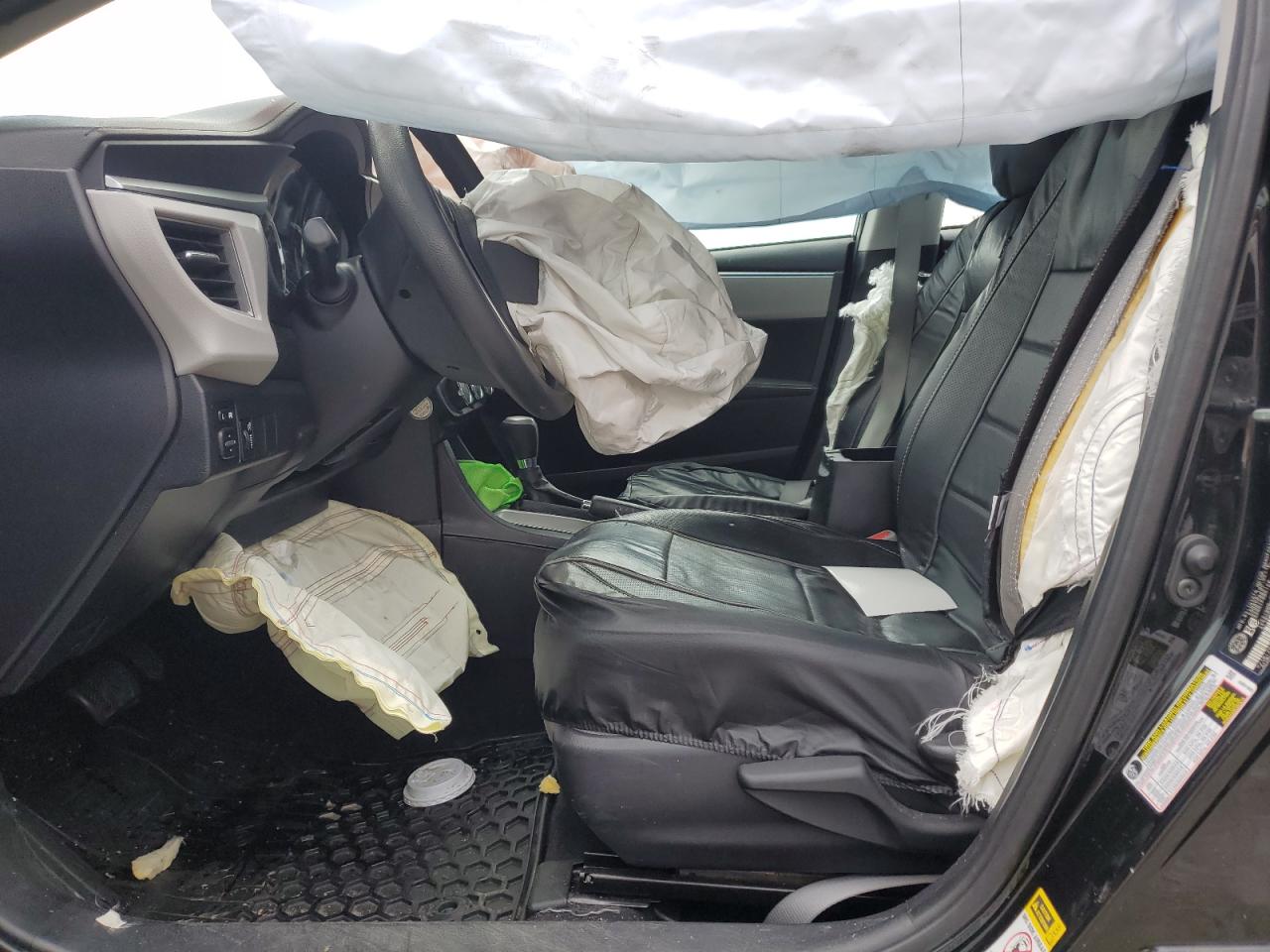 2016 Toyota Corolla VIN 2T1BURHE6GC623656 Copart auction photo, front end damage thumbnail 7