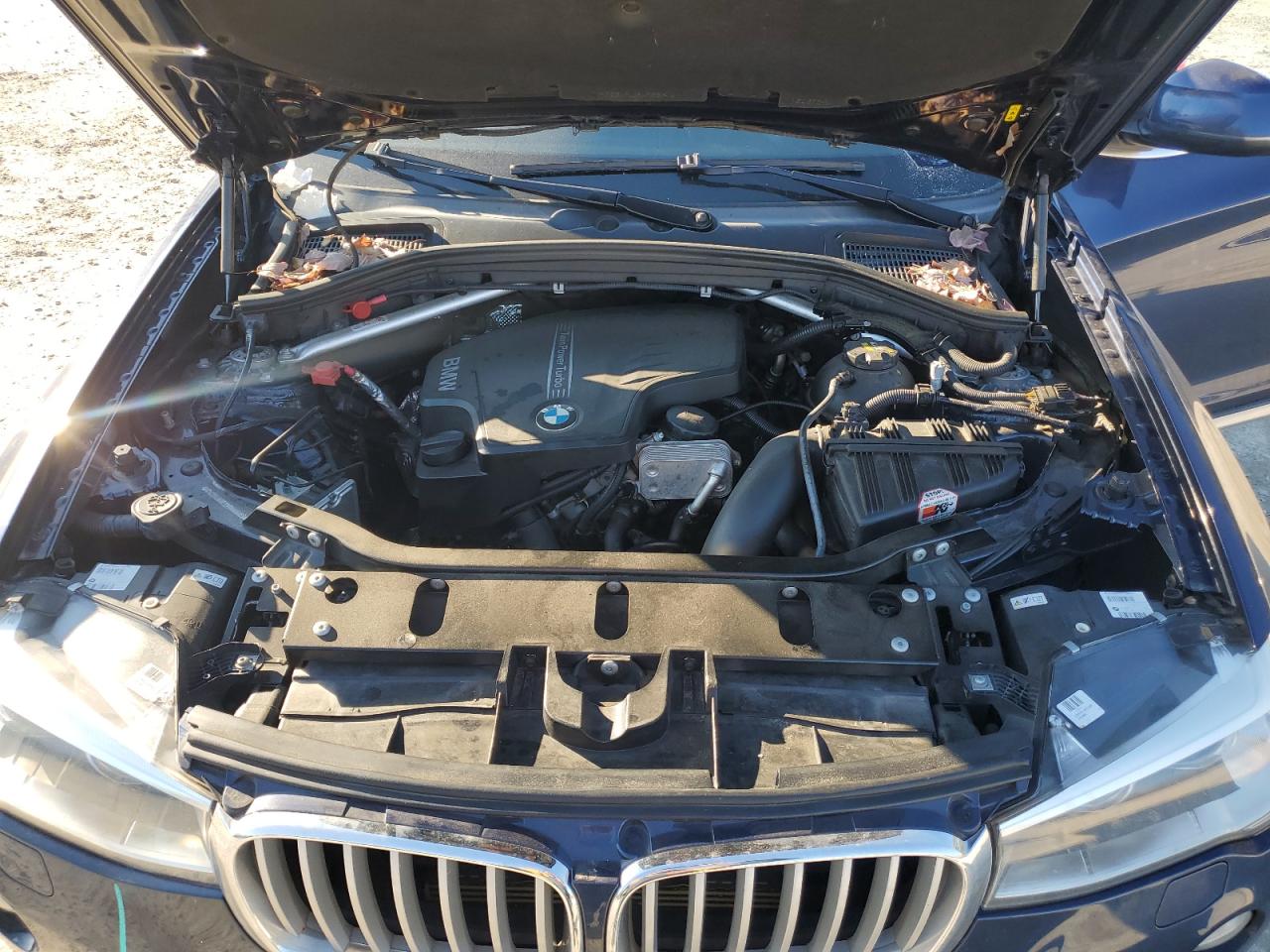 2017 BMW X3 VIN 5UXWX9C5XH0D99062 Copart auction photo, side damage thumbnail 12