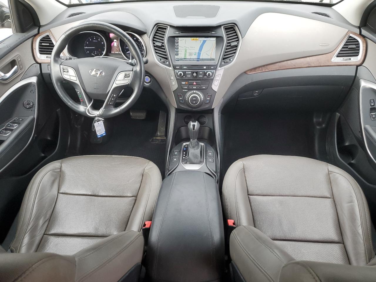 2018 Hyundai Santa Fe VIN 5NMZWDLA0JH099891 Copart auction photo, rear end damage thumbnail 8