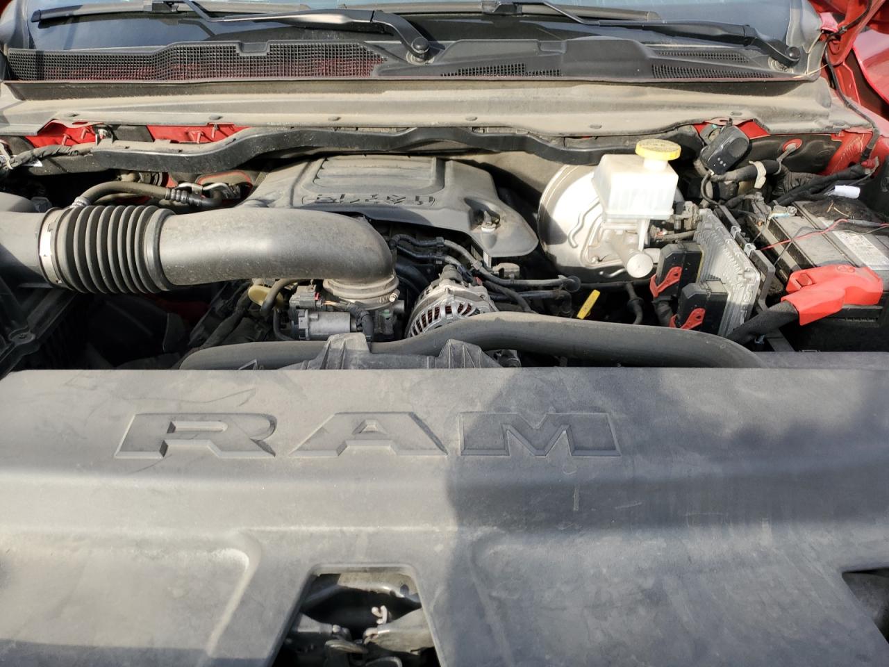 2021 RAM 1500 VIN 1C6SRFBT5MN723688 Copart auction photo, front end damage thumbnail 12