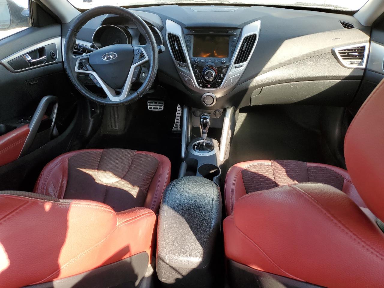 2012 Hyundai Veloster VIN KMHTC6AD6CU035434 Copart auction photo, front end damage thumbnail 8