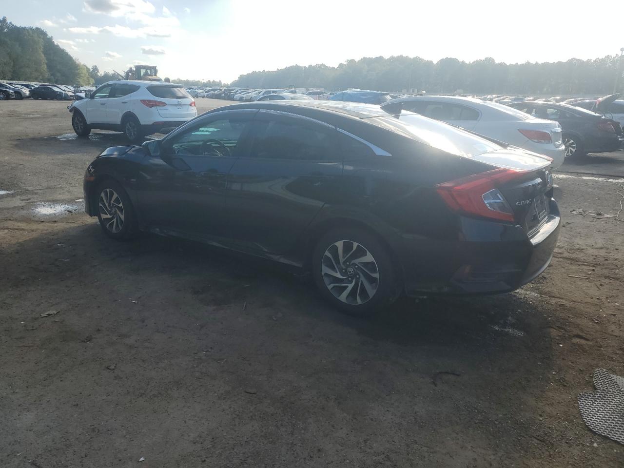 2017 Honda Civic VIN 19XFC2F71HE007558 Copart auction photo, front end damage thumbnail 2