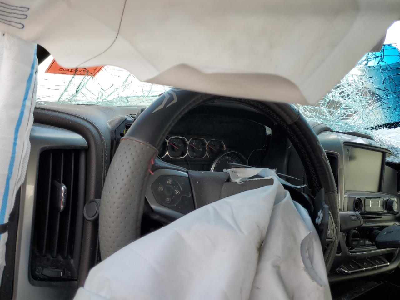 2017 Chevrolet Silverado VIN 3GCUKSEC7HG498067 Copart auction photo, front end / all over damage thumbnail 9