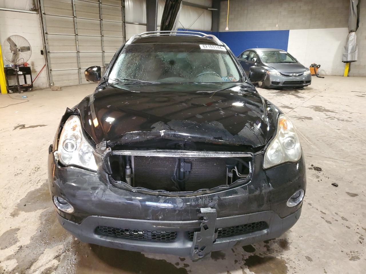 2012 Infiniti EX VIN JN1AJ0HR2CM452987 Copart auction photo, front end damage thumbnail 5