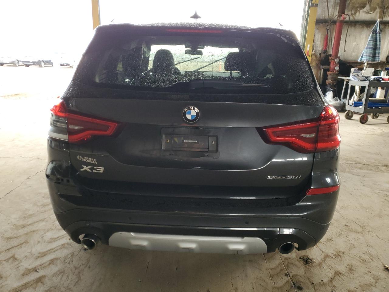 2021 BMW X3 VIN 5UXTY3C04M9G18976 Copart auction photo, side / front end damage thumbnail 6