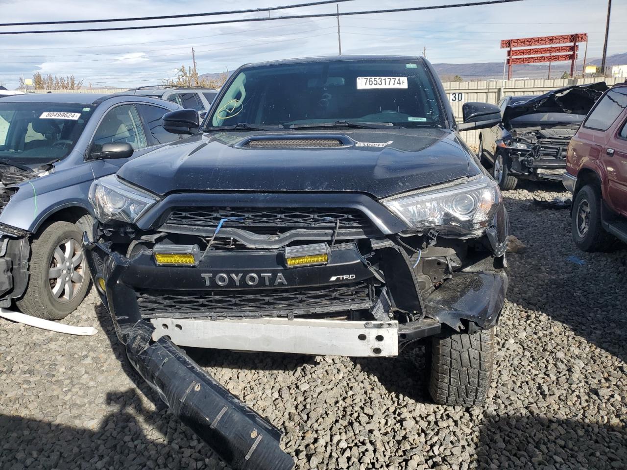 2017 Toyota 4Runner VIN JTEBU5JRXH5450904 Copart auction photo, all over damage thumbnail 5