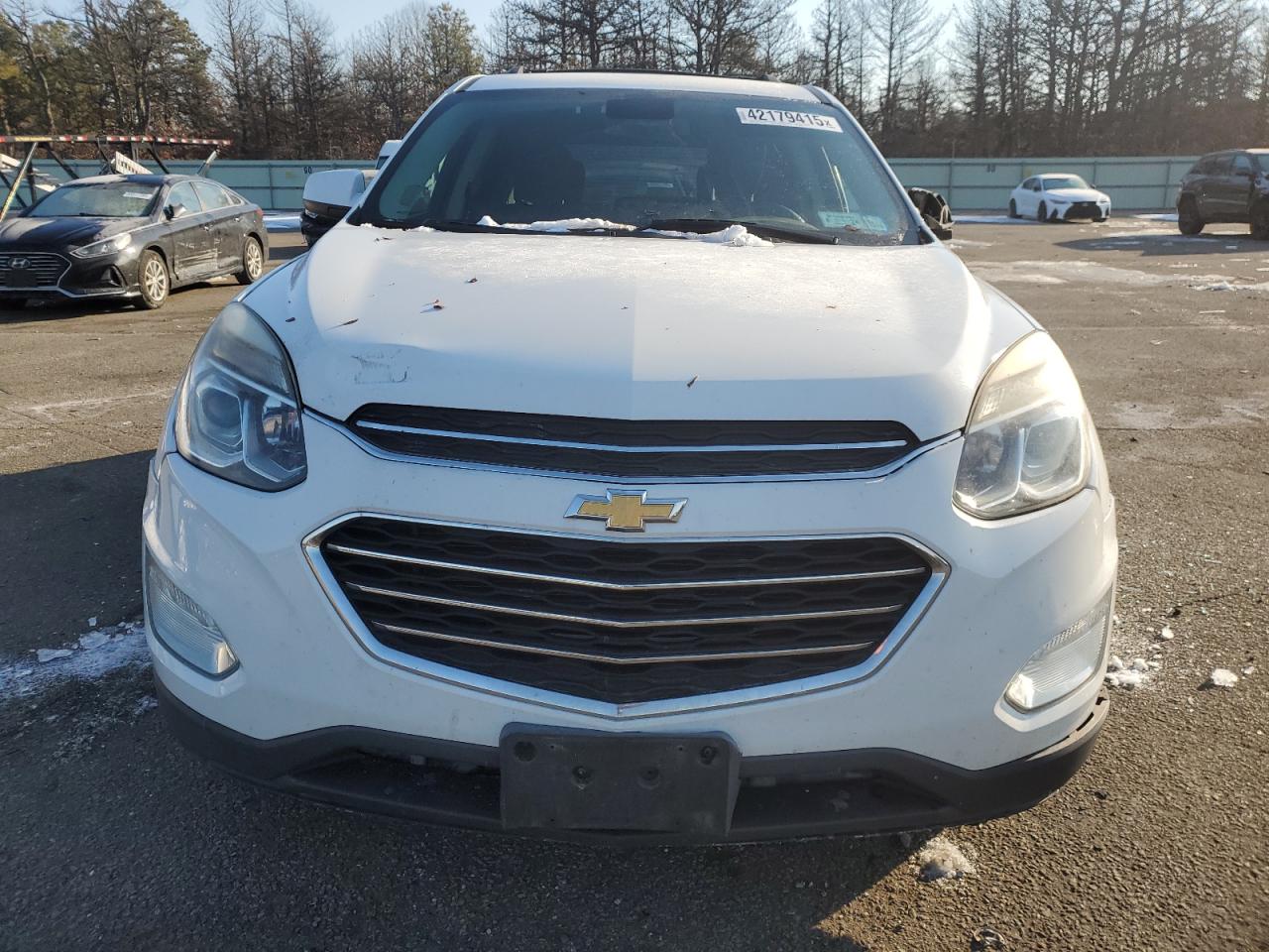 2016 Chevrolet Equinox VIN 2GNFLFEK3G6194899 Copart auction photo, rear end / side damage thumbnail 5
