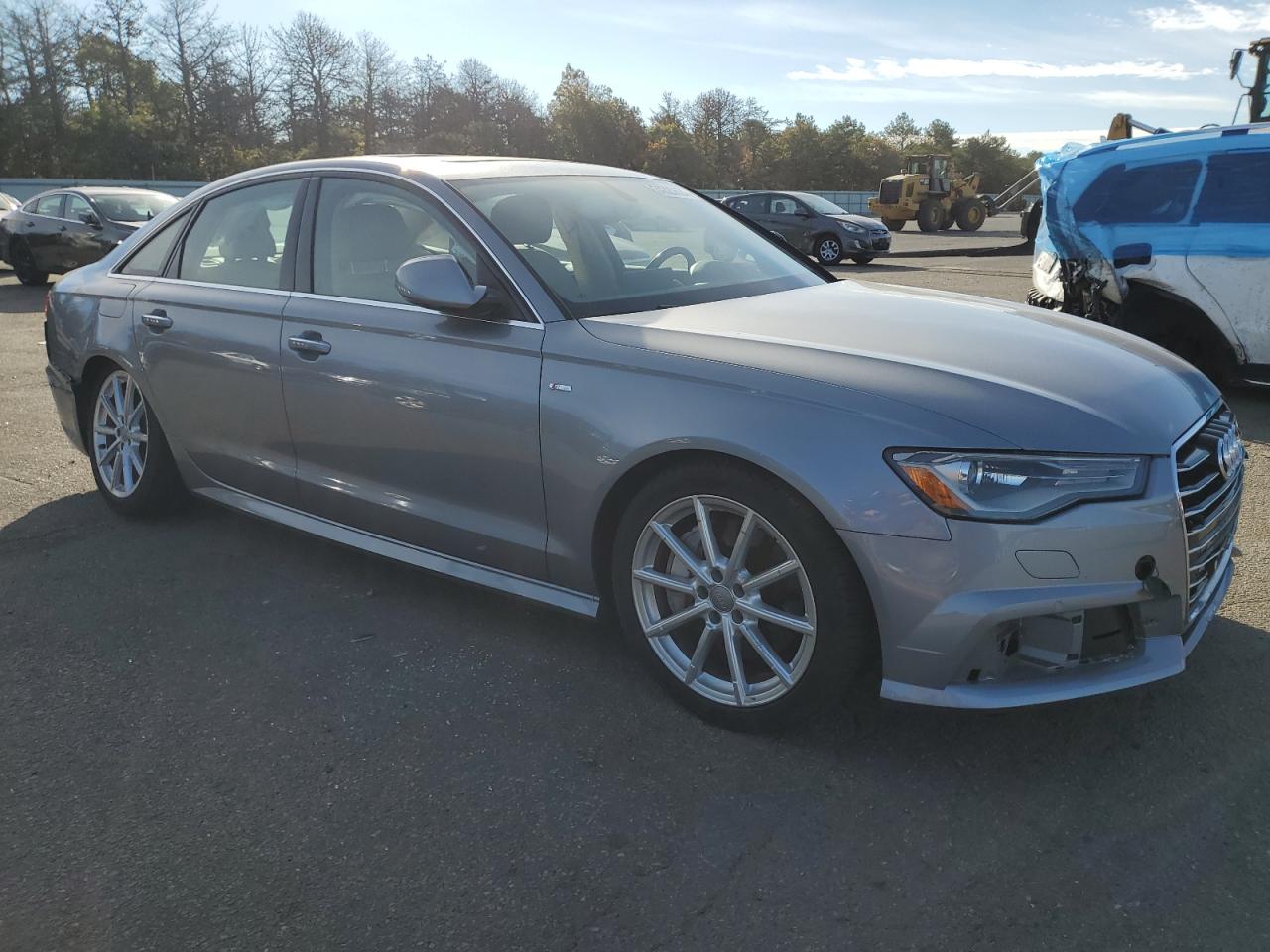 2017 Audi A6 VIN WAUG8AFC3HN027185 Copart auction photo, front end / rear end damage thumbnail 4