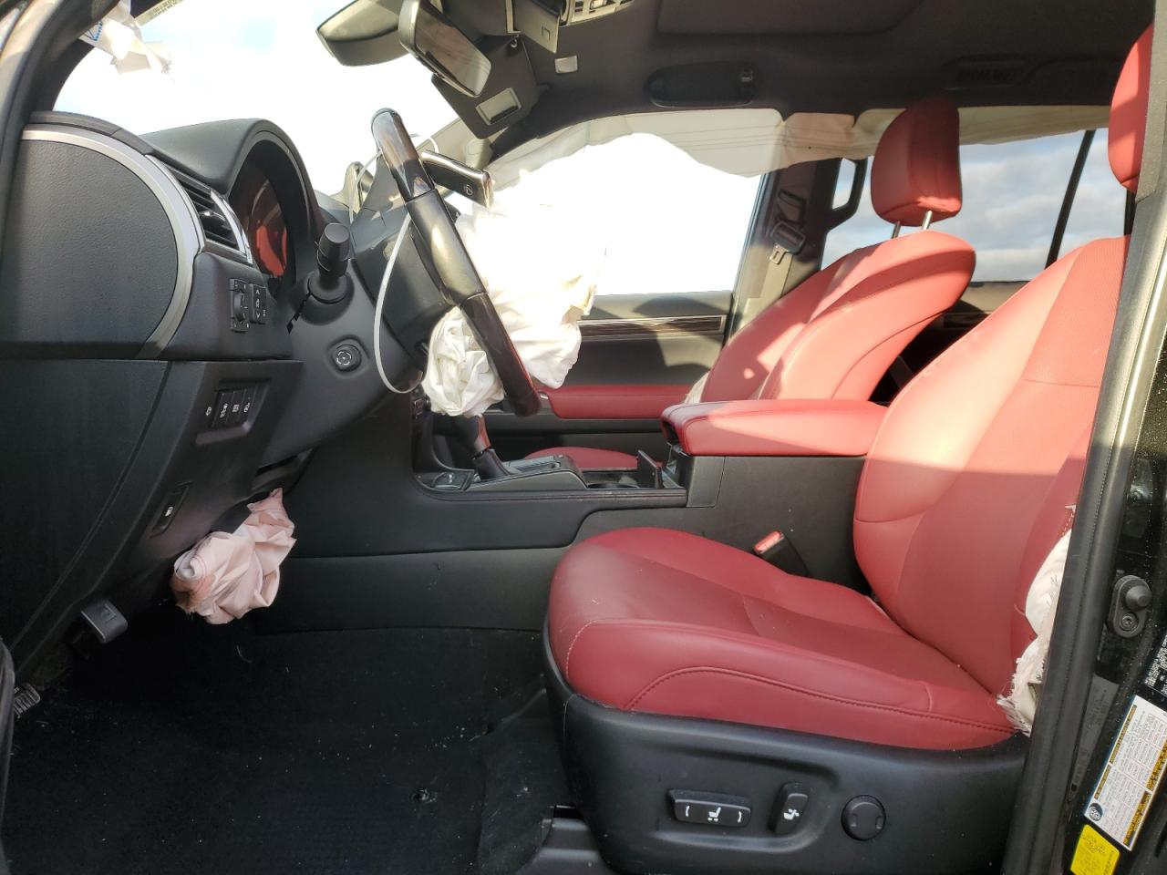 2023 Lexus GX VIN JTJAM7BX5P5342985 Copart auction photo, front end damage thumbnail 7