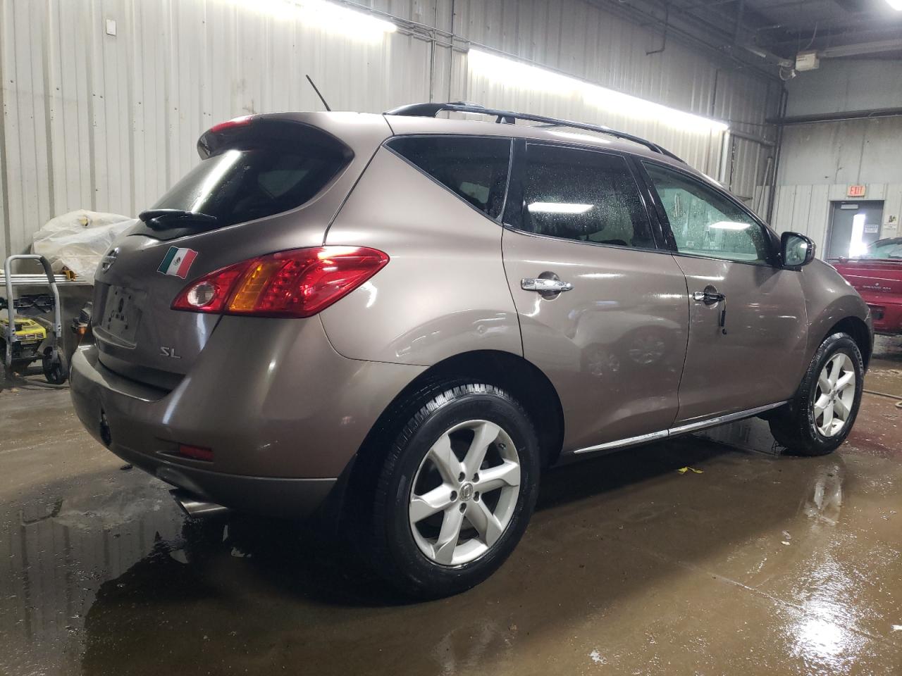 2009 Nissan Murano VIN JN8AZ18U99W103472 Copart auction photo, front end damage thumbnail 3