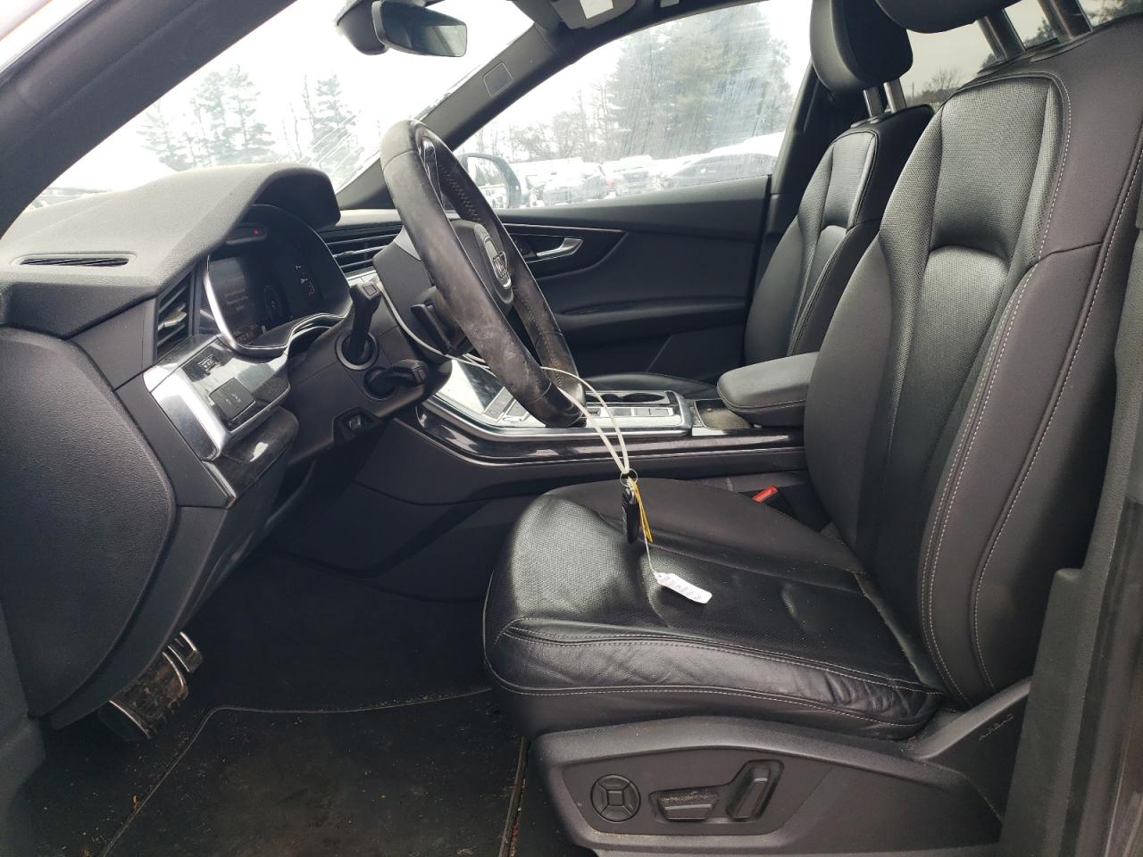 2019 Audi Q8 VIN WA1BVAF10KD040021 Copart auction photo, front end / side damage thumbnail 7