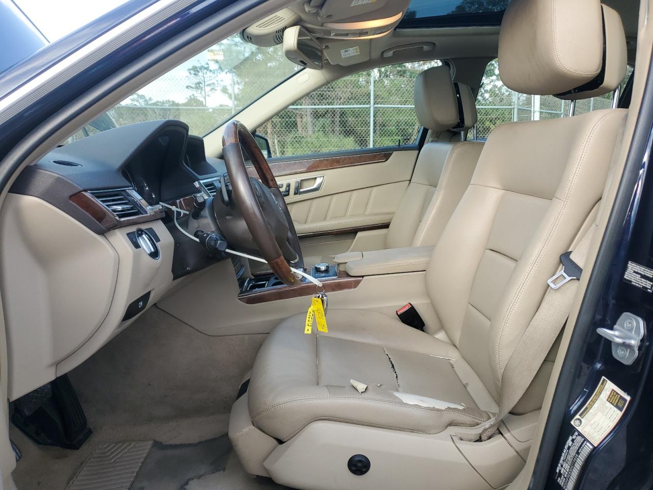 2013 Mercedes-Benz E-klasse VIN WDDHF5KB3DA719858 Copart auction photo, rear end damage thumbnail 7