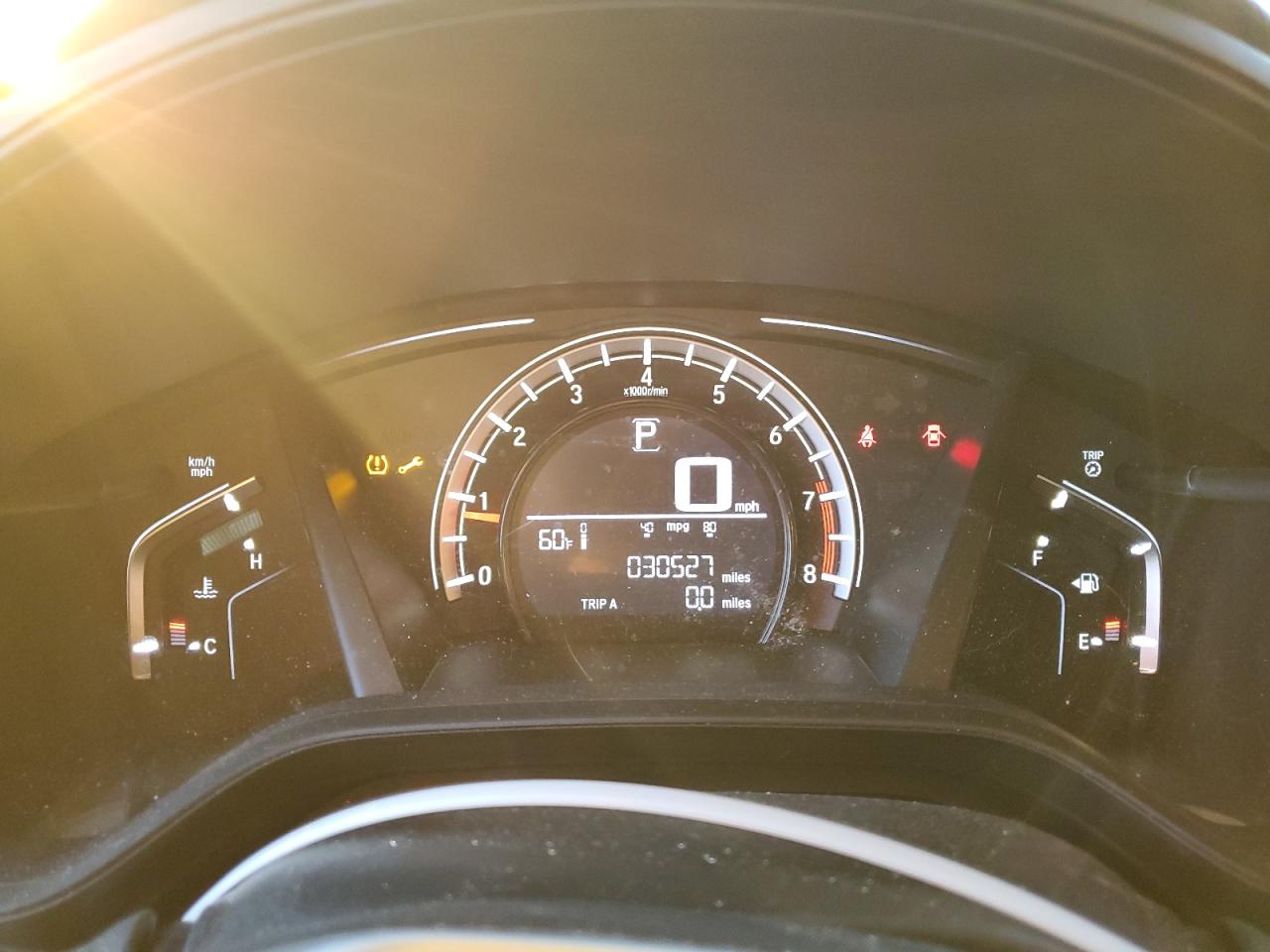 2018 Honda CR-V VIN 2HKRW6H3XJH213727 Copart auction photo, side damage thumbnail 9