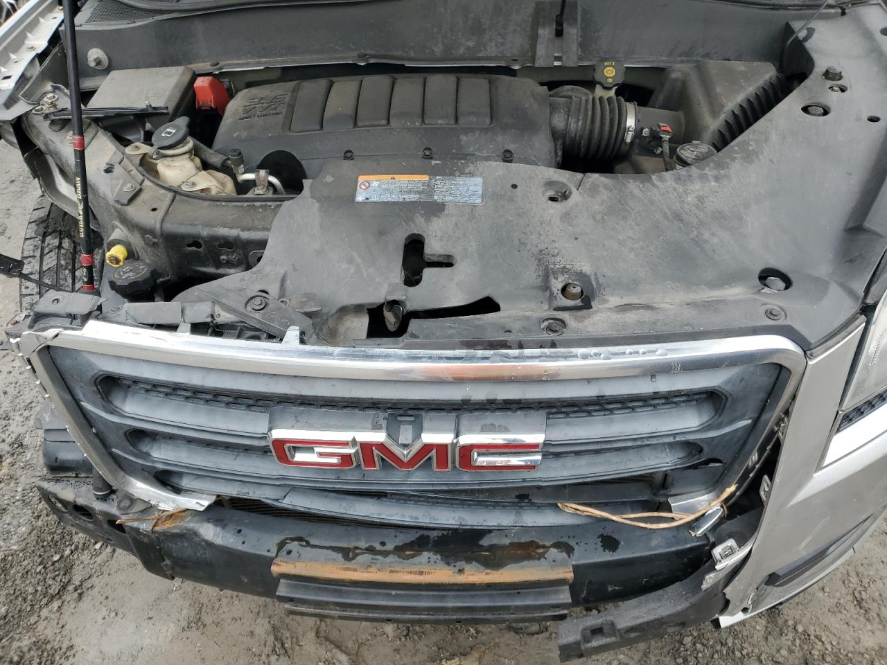 2015 GMC Acadia VIN 1GKKRNED7FJ212571 Copart auction photo, all over damage thumbnail 12